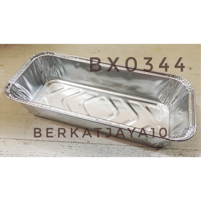 Tray BX 0344 Aluminium Foil (Isi 5 Pcs) Tray Alumunium cup