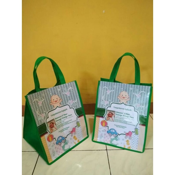 

Tas Nasi banner, Tas Tasyakuran Ukuran 22X22X30