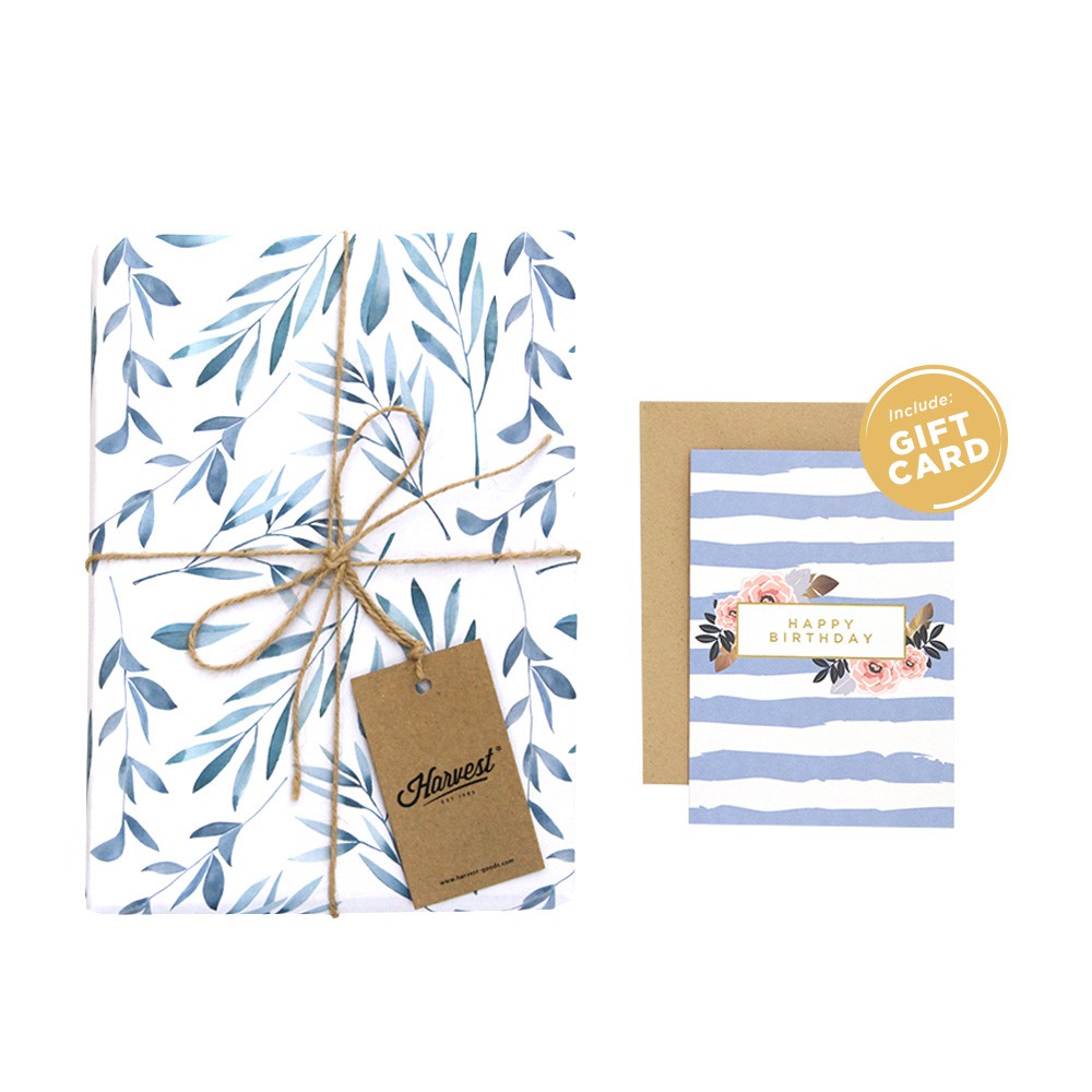 

Paket Kertas Kado & Kartu Harvest Gift Set - Good Vibes Branches