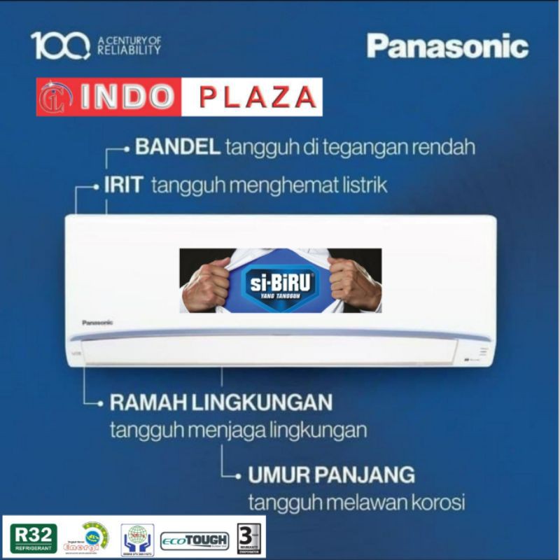 AC PANASONIC SIBIRU / SI BIRU 1/2 PK LOW VOLTAGE LN05WKJ