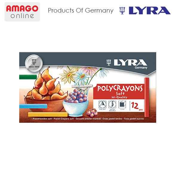 

LYRA POLYCRAYON ARTIST STICK SOFT / 12 COLORS - 5651120