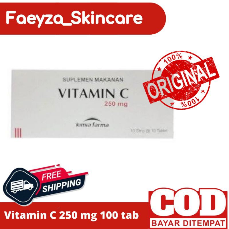 Vitamin C 50 mg Kimia Farma/ Vit C 50mg /Vitamin C 50mg