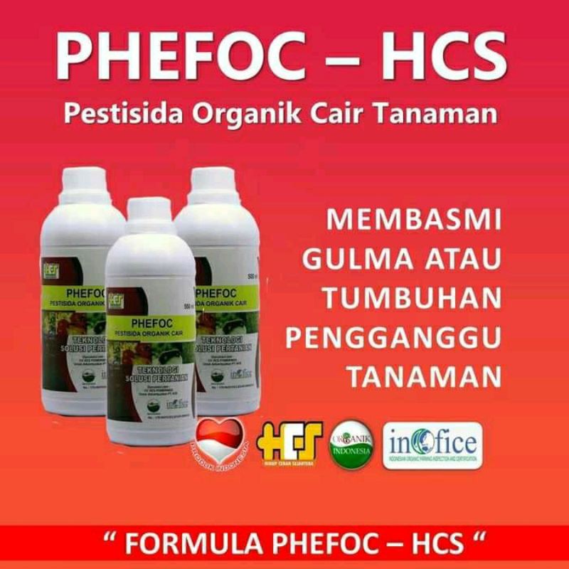 Obat Pembasmi Hama Tanaman PHEFOC HCS