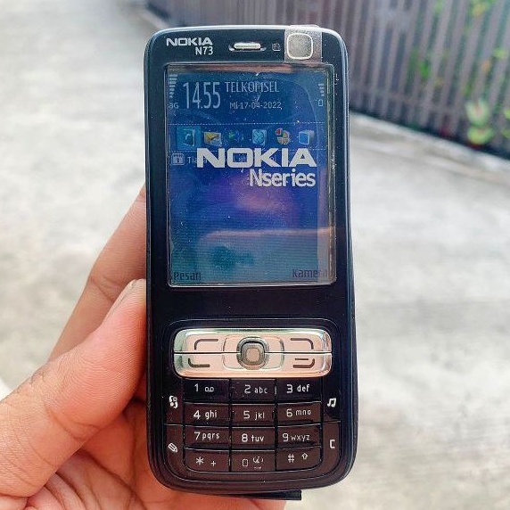 NOKIA N73 HP JADUL SECOND ORIGINAL KLASIK DUAL KAMERA HANDPHONE NOSTALGIA