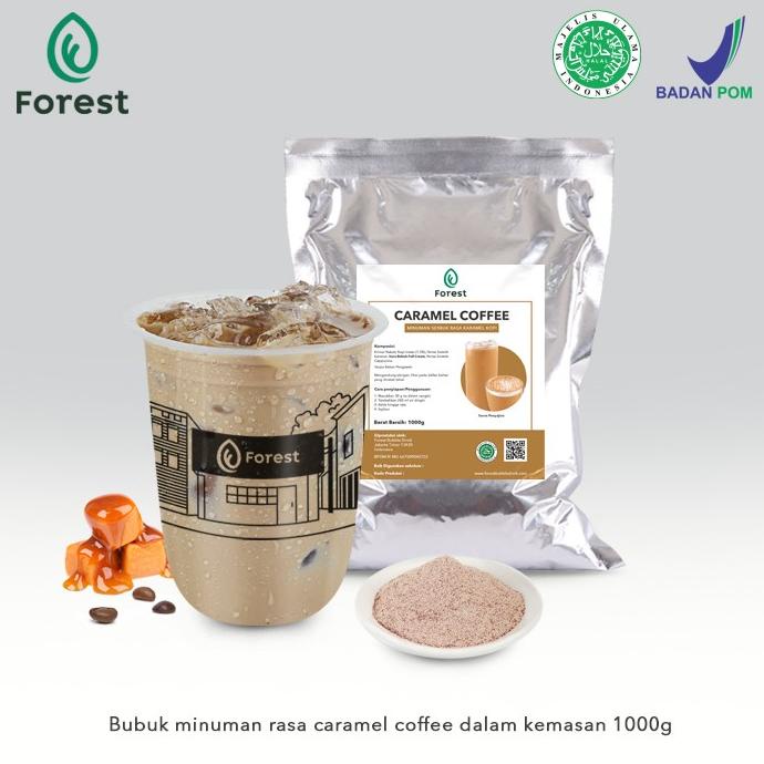 

Bubuk Minuman CARAMEL COFFEE Powder - FOREST Bubble Drink