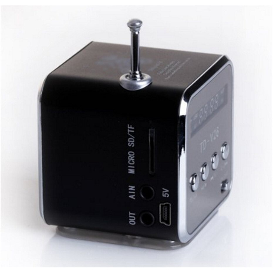 Mini Speaker Portable FM Radio MP3 Support Memory Card dan Bluetooth
