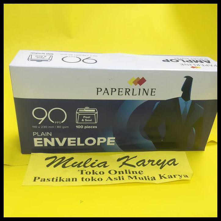 

Buruan Beli Amplop 90 Polos Paperline 90 Pps 110 X 230 Mm