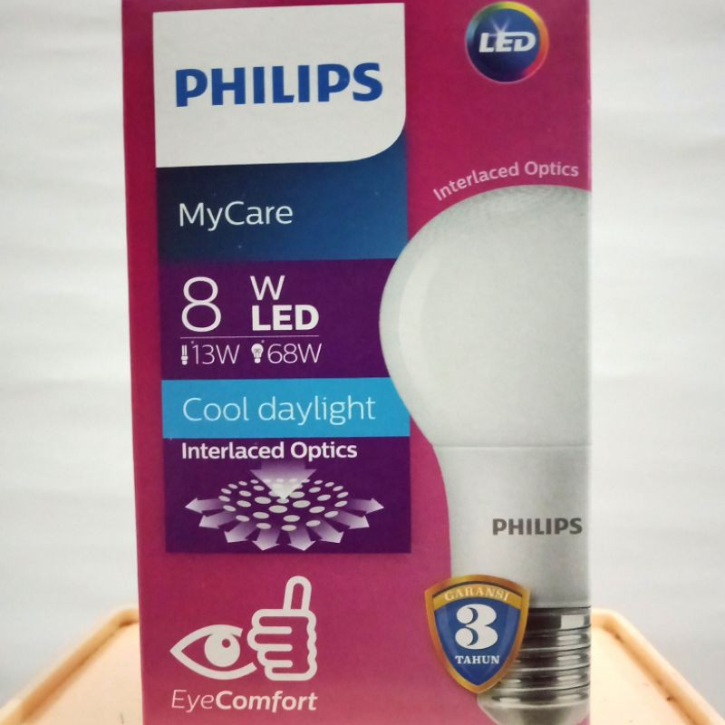 Lampu Led Philips 8 watt