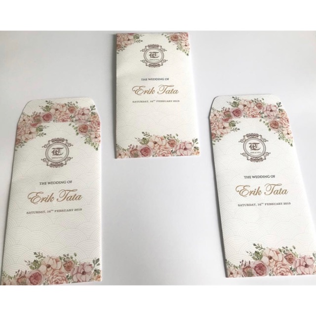 

PALING MURAH Angpao Custom isi 10 lembar (Wedding Engagement Sangjit Lamaran Nikah )