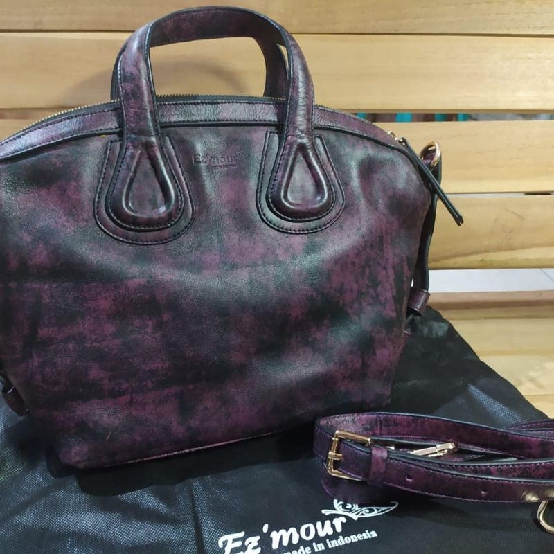 SALE Tas Kulit *ABEKANI*EZMOUR* SALE Gia Red Ezmour