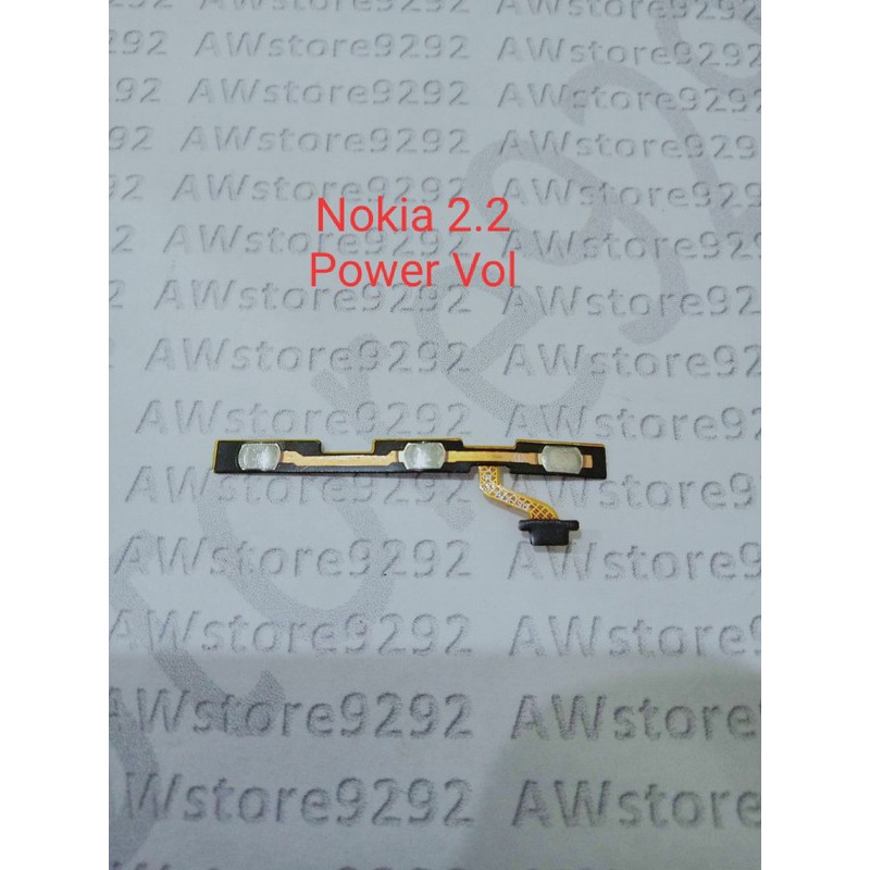 Flexi Flexibel Flexible Power On Off VOLUME NOKIA 2.2 TA1183 TA1179 TA1188