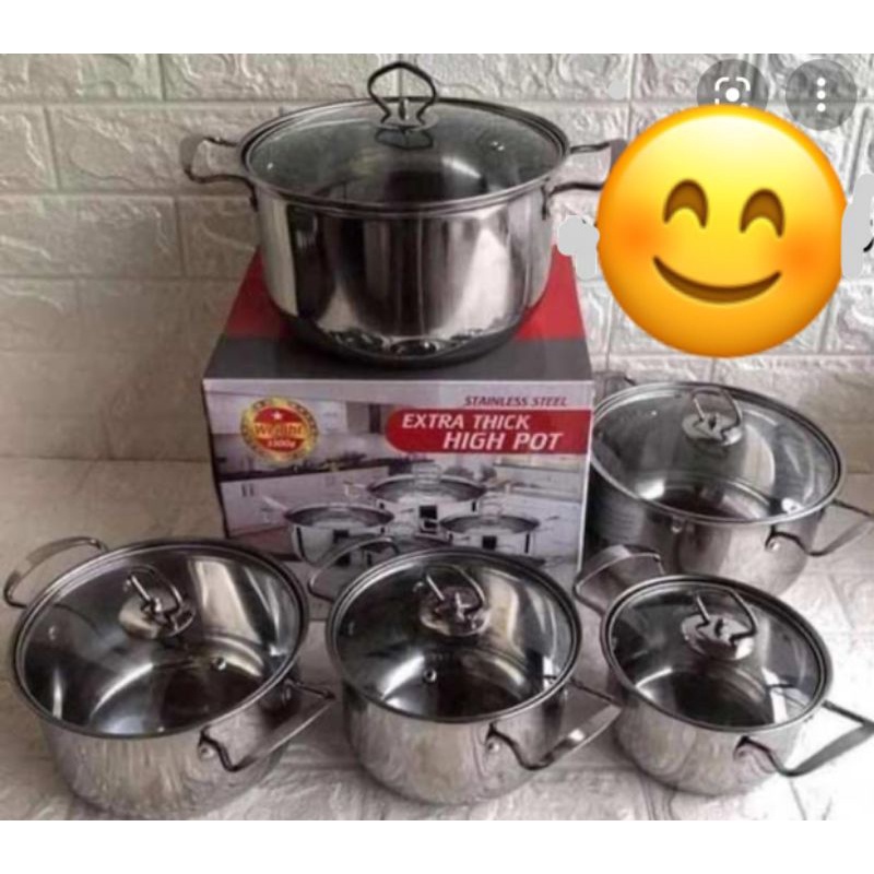 PANCI STENLIS HIGH POT 5SET