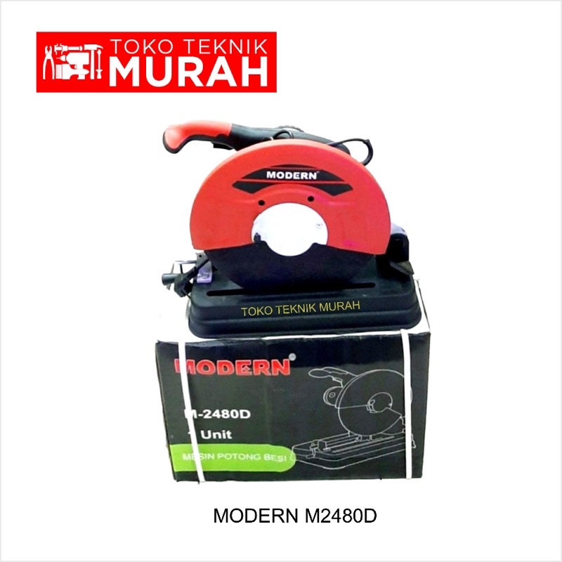 Modern M2480D Cut Off 14 Inch M2480 D Potong Besi Cutting Wheel Mesin M 2480 D