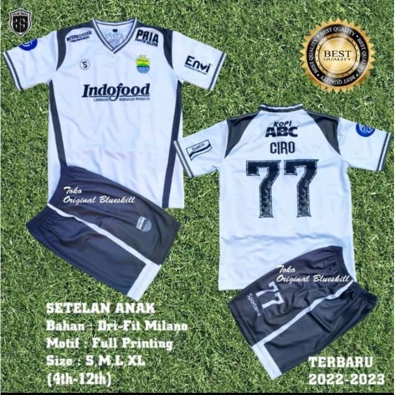 Kaos Persib Anak / Jersey anak Persib / Stelan Jersey anak Persib / Kaos anak Timnas / Stelan anak T