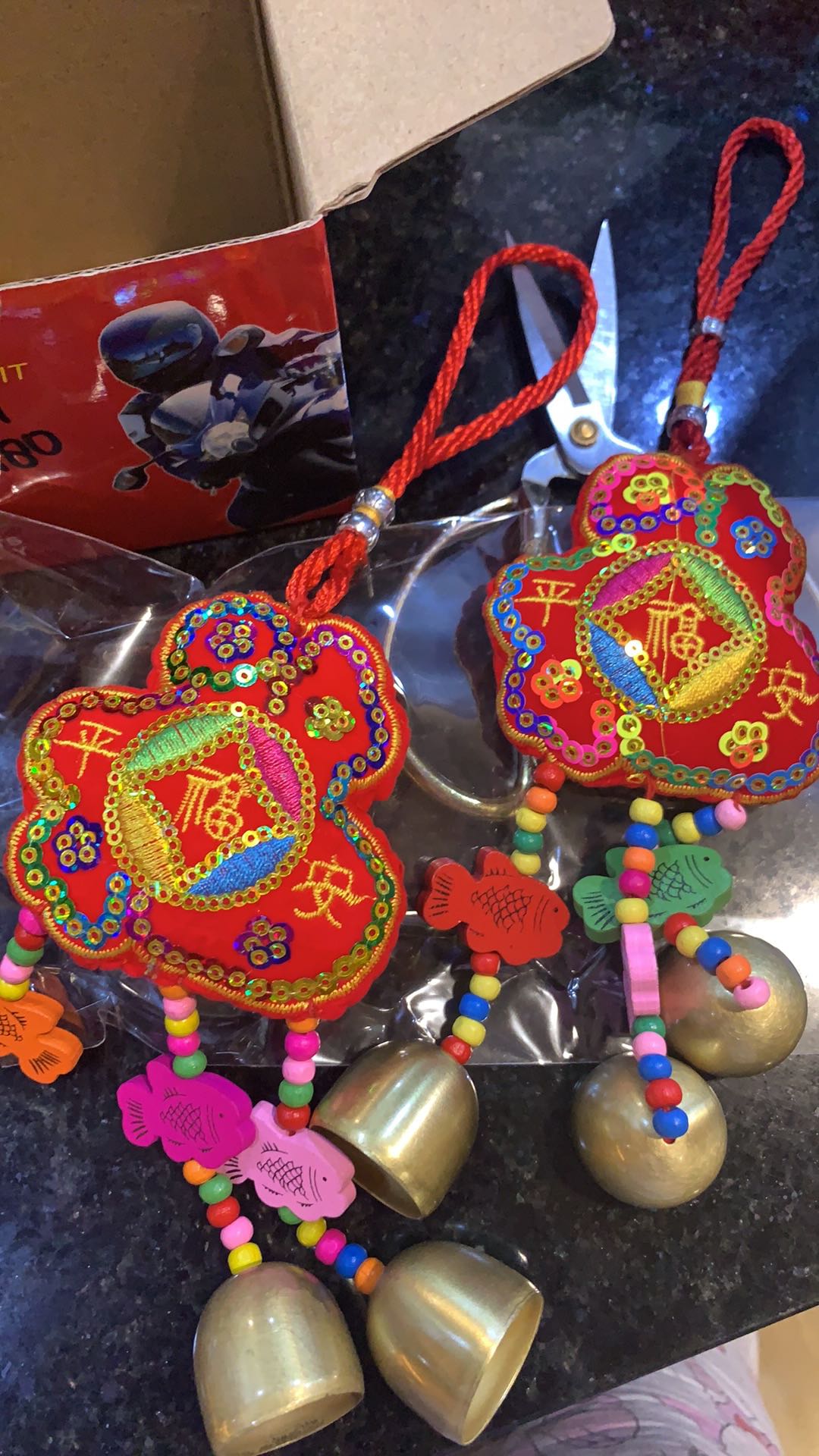 Gantungan Fung Ling Fuk Yenpao /gantungan Jendela / Lonceng Angin /souvenir /hadiah/ Cinderamata