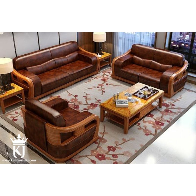 Kursi tamu minimalis model sofa