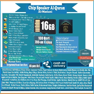 Chip Memori Speaker Al Quran Alquran Memory Card Micro sd 16gb 16 gb