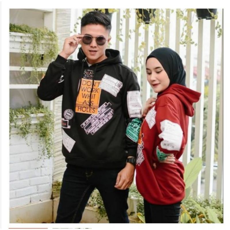 SWEATER COUPLE HOODIE TERBARU | SWEATER KAPEL COWO CEWE | JAKET KAPEL HITS MURAH | SWEATER CP HITS K