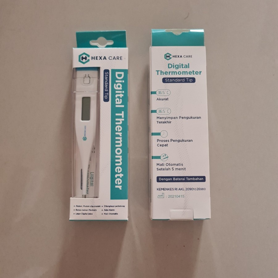 Termometer Badan Safety / Termometer Pengukur Suhu Tubuh / Thermometer