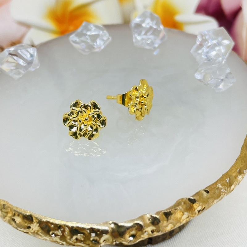 Anting bunga emas kendari Xuping