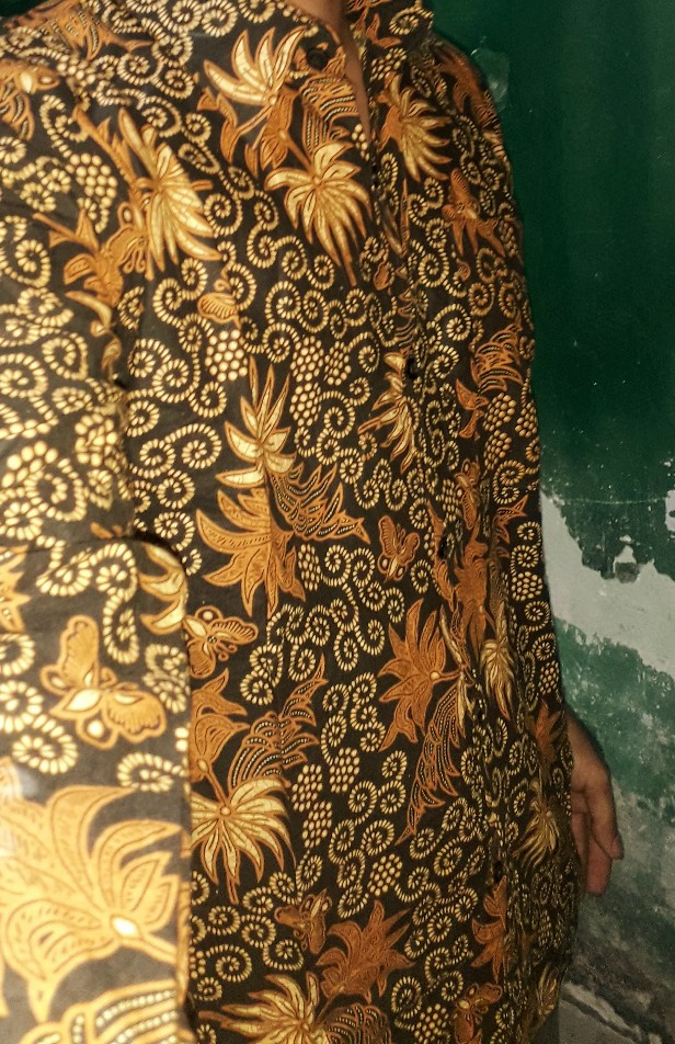 Diskon Bswart Batik Hrb026 Kenongo Hem Pendek Padi Pekalongan M L Xl Batik Pria Murah Modern Grosir