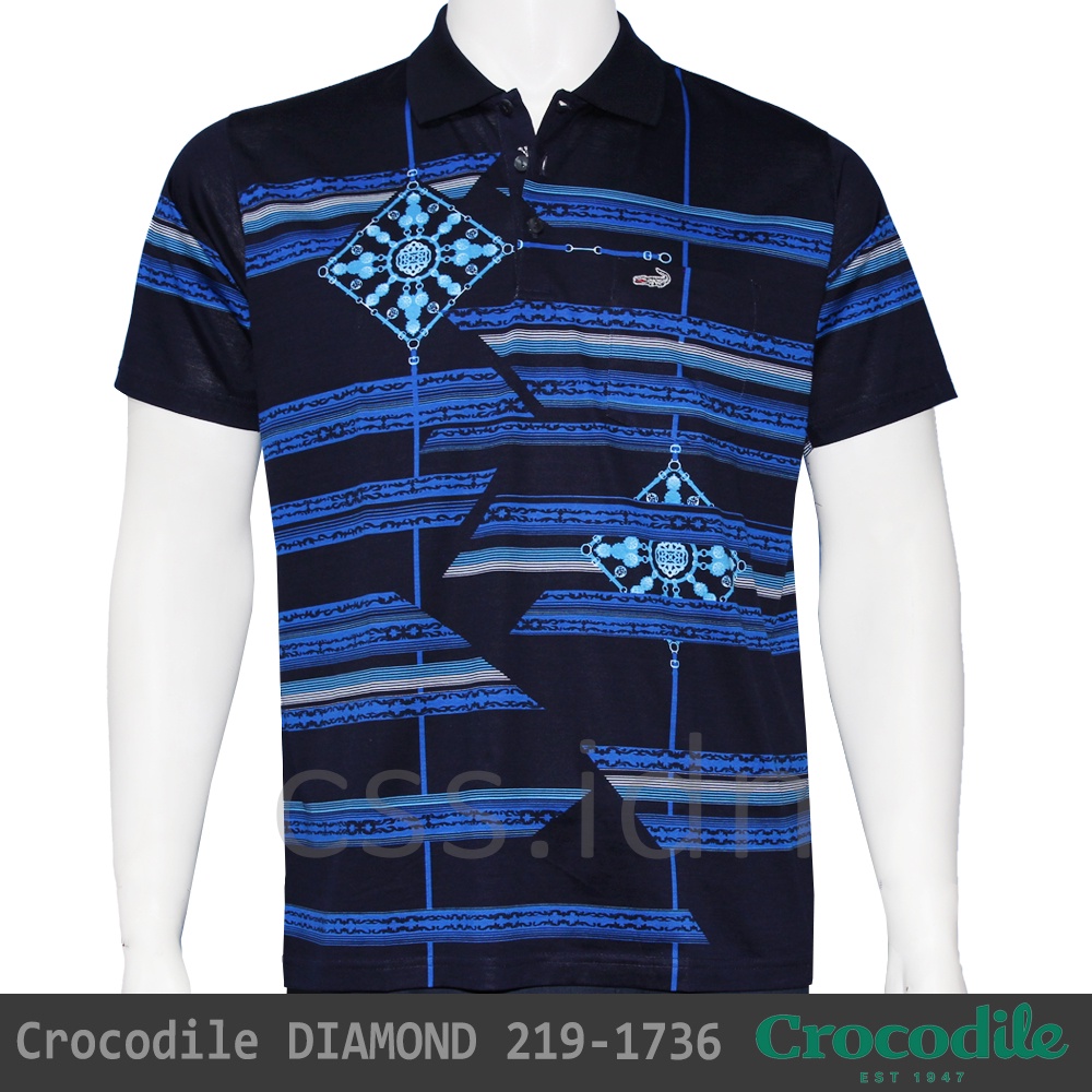 Kaos Kerah Pria Crocodile Diamond 219-1736