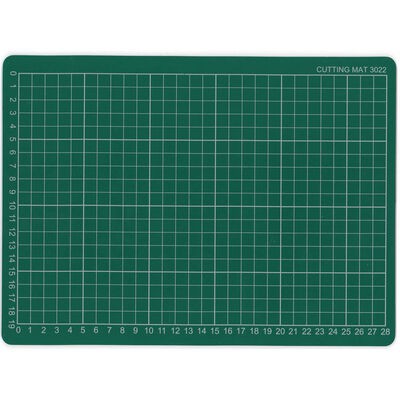 COMBO A4 PINK / HIJAU PVC Cutting Mat / Cutting Pad / Alas Potong A4 + PEN CUTTER