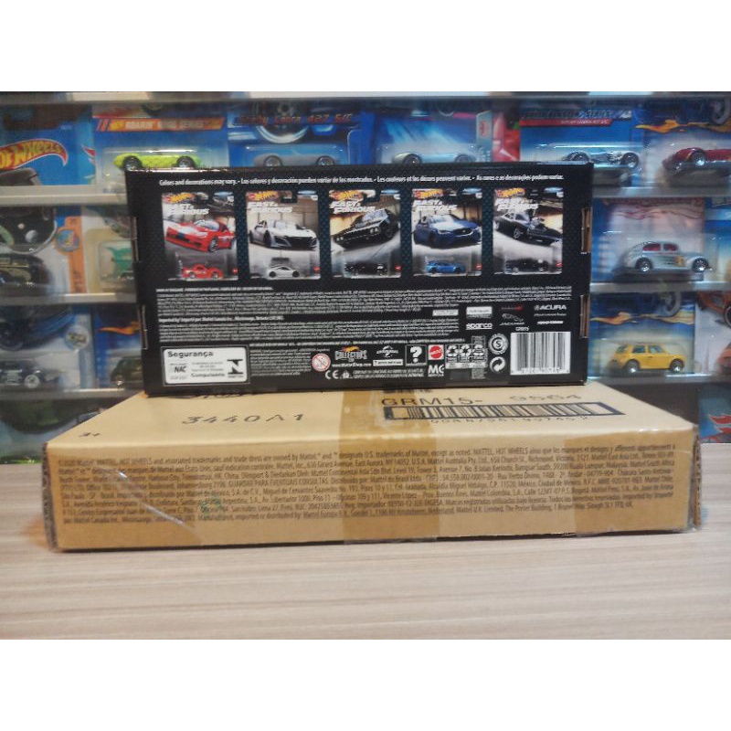 HOT WHEELS FAST &amp; FURIOUS - FULL FORCE - BOX SET