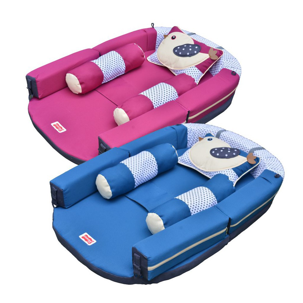 Dialogue Baby Kasur Bayi Sofa + Kelambu Birdie Series DGK9112 Kasur Bayi Matras Bayi 90-7125