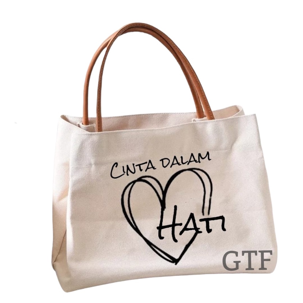 Gtf - Totebag Wanita Terbaru 2023 Motif Lucu Lagi Hits Tote bag Wanita Kapasitas Besar