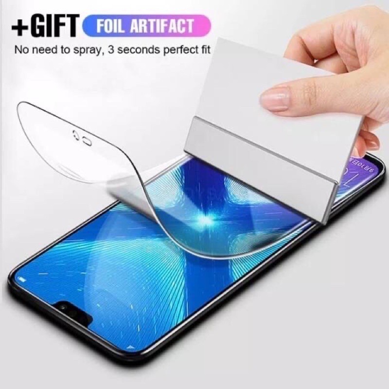 HYDROGEL ANTISHOCK KARET SCREEN PROTECTOR FOR OPPO A3s/F9/a5s/a7/f11/F11pro/A9 2020/a5 2020/F7