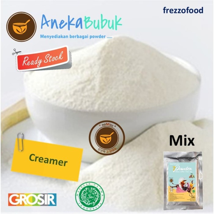 

Lainnya-Minuman-Bubuk- Bubuk 7 Powder - Creamer Bahan Minuman 1Kg -Bubuk-Minuman-Lainnya.