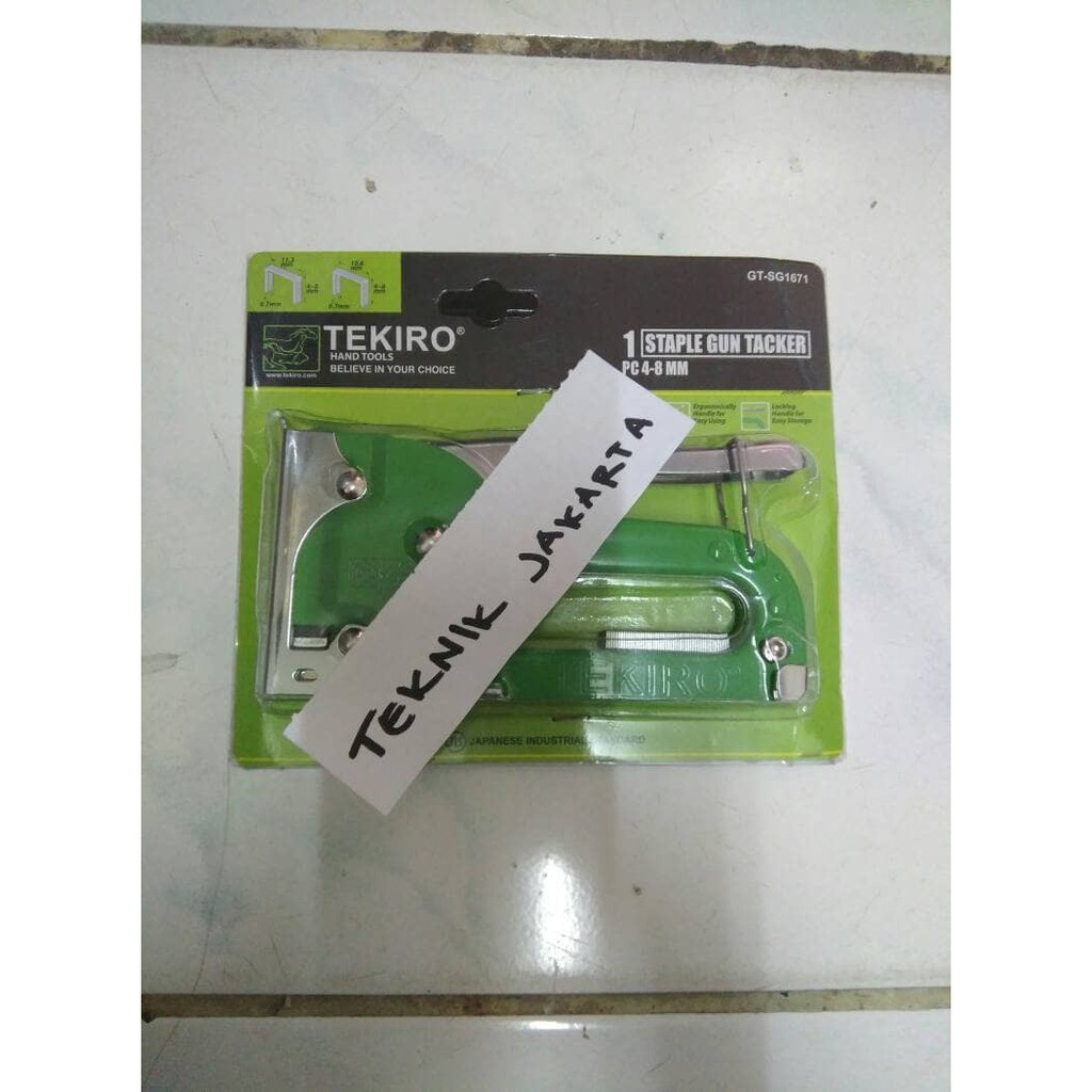 

Staples Tekiro staple gun tacker 4 - 8 mm TEKIRO