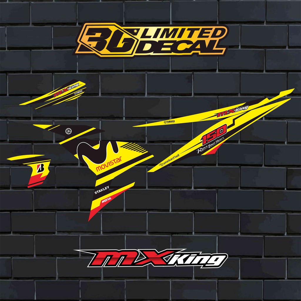 Striping MX KING MotiF Movistar