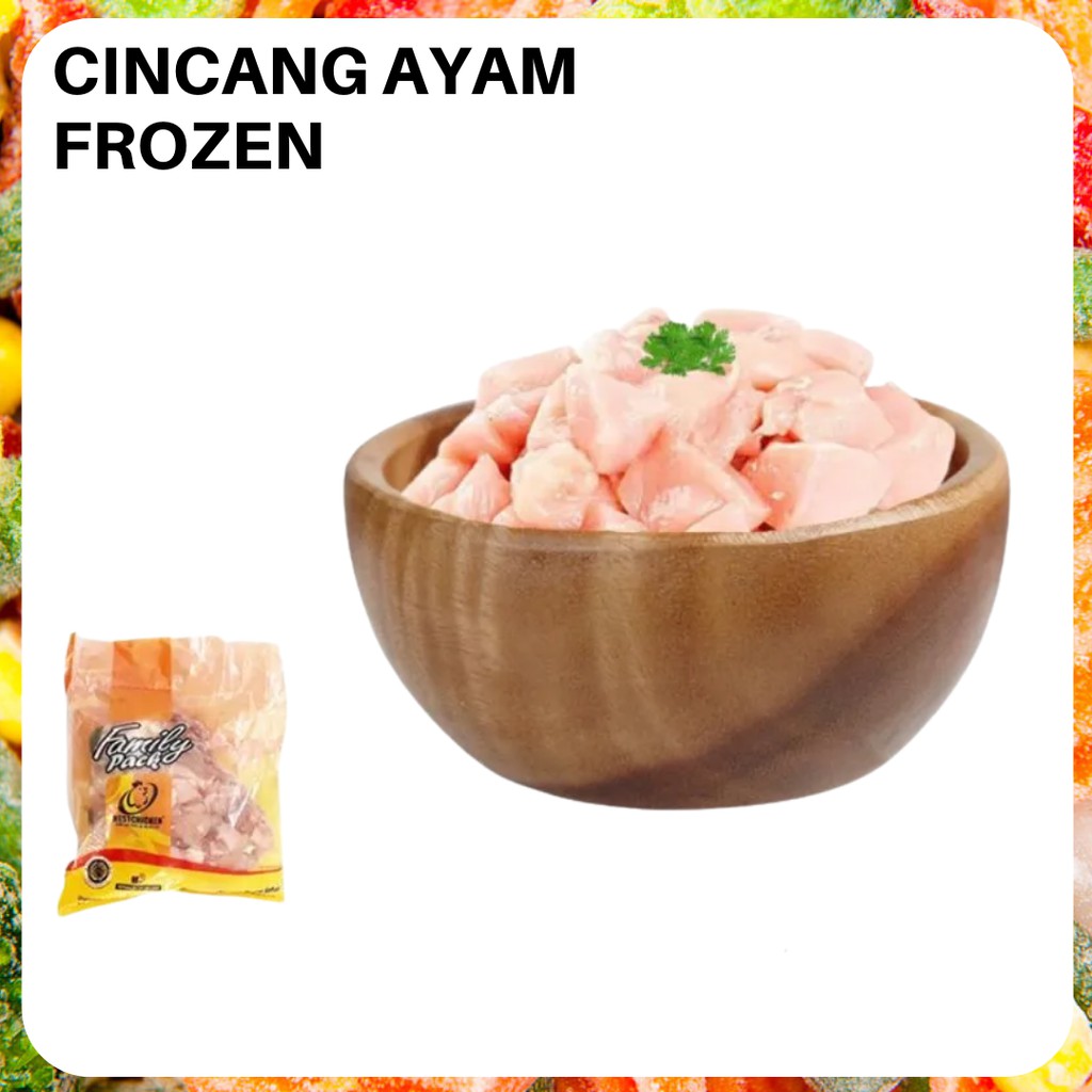 

Cincang Ayam Campur Frozen 500gr Best Meat Best Chicken Frozenfood Padang