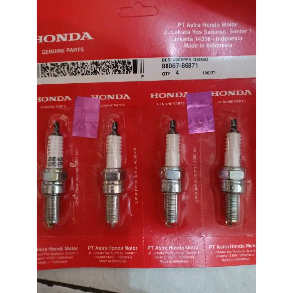 busi denso kharisma supra x 125