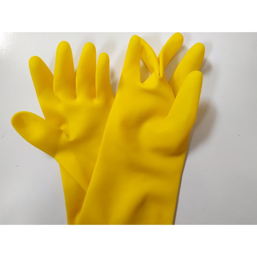 Sarung Tangan Latex warna kuning