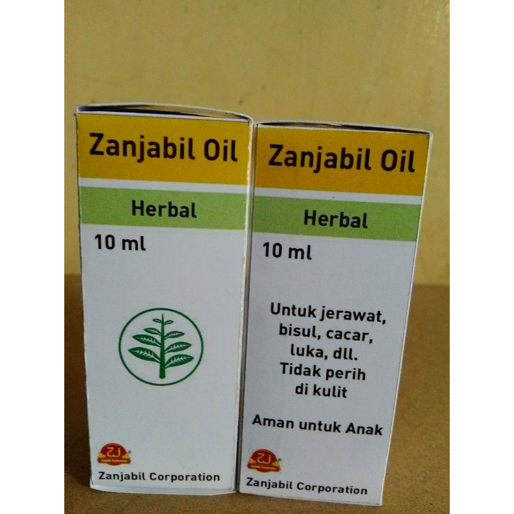 

Zanjabil Oil Herbal Alami Untuk Jerawat, Bisul, Luka