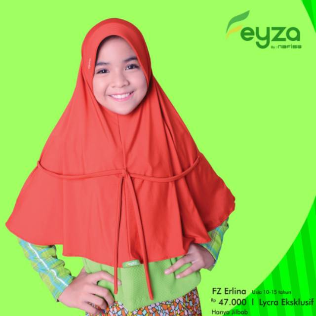 Jilbab Remaja Erlina/Kerudung isntan/hijab murah/Berkualitas