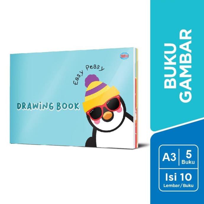 

Hari Ini Buku Gambar A3 Sidu | Drawing Book A3 Sidu Isi 5 Buku @10Lembar Promo