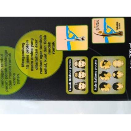 ◄ INTENSE SHAMPO 200ML SHAMPO UNTUK RAMBUT RONTOK ❋