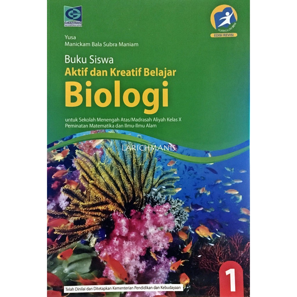 BUKU BIOLOGI KELAS 10 GRAFINDO