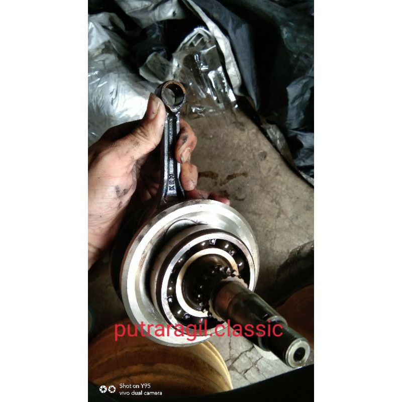 KRUK AS BANDUL SETANG SEHER CRANKESAFT KRUK AS CRF 150L ORIGINAL