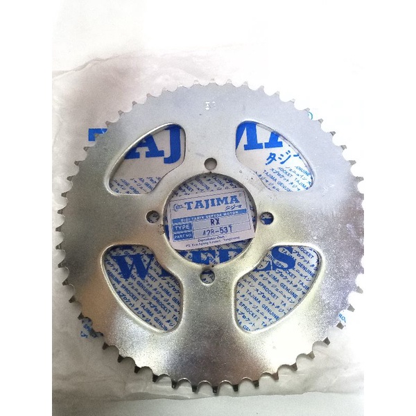 gir gear belakang  rxking rx king jupiter rxz 53 428 tajima