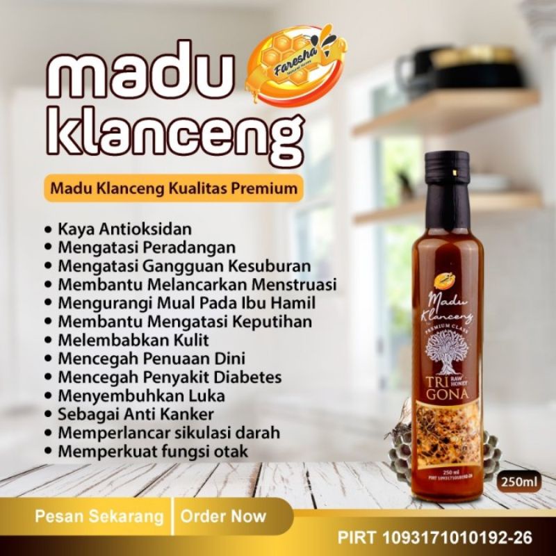 

Madu Klanceng Trigona Raw Honey 250ml Madu Murni Original 100%