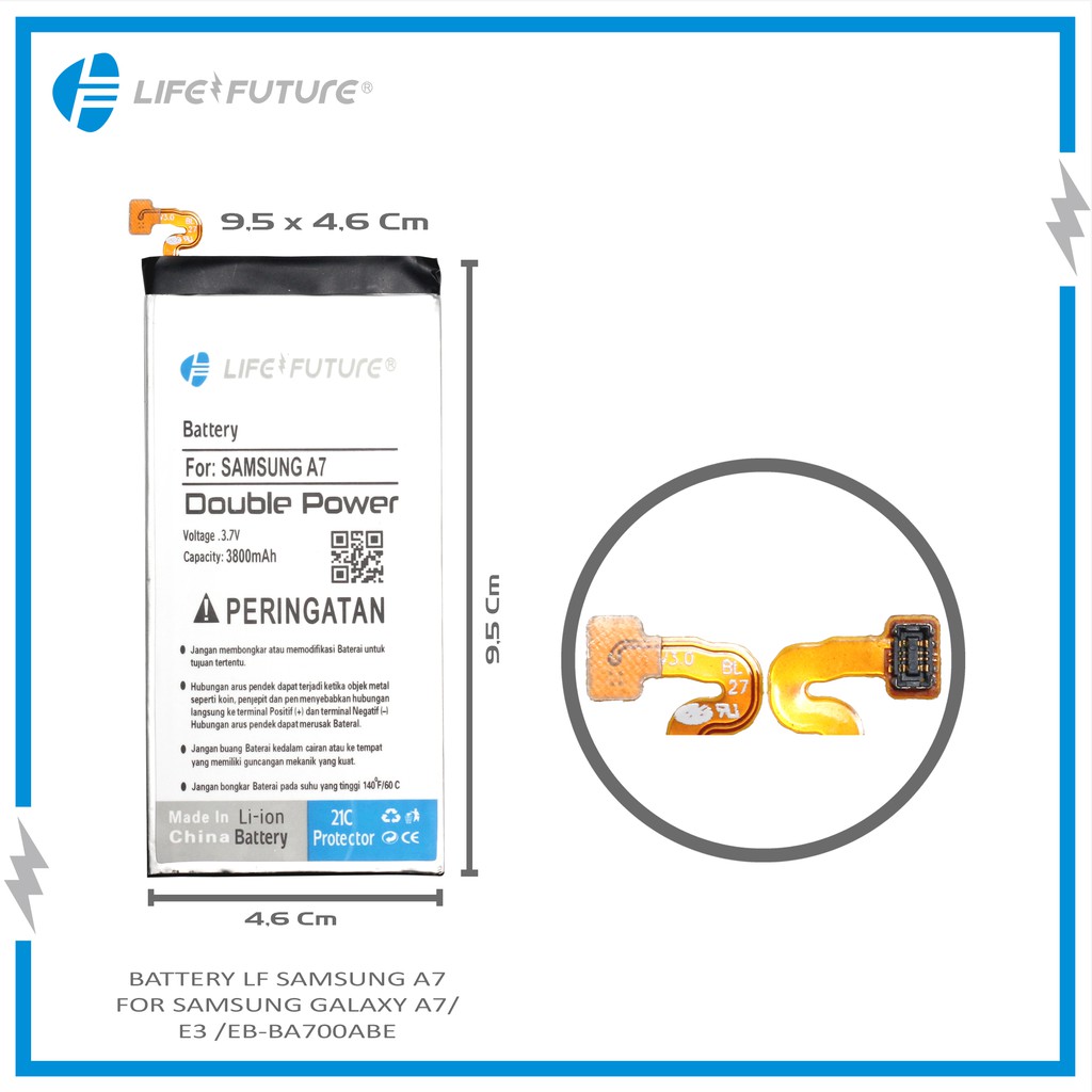 BATERAI SAMSUNG A7 DOUBLE POWER LIFE FUTURE