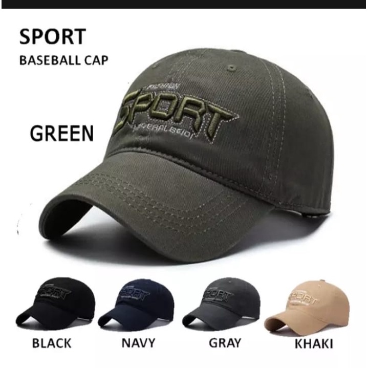 TOPI BASEBALL TERBARU PRIA HAT SPORT / COD