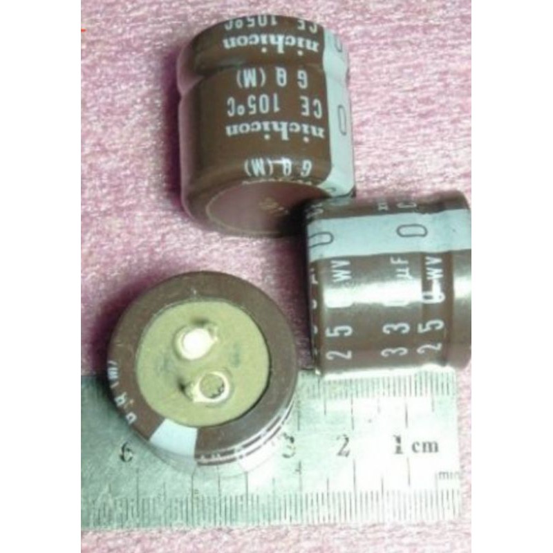 Elco 330uf 250V ori nichicon