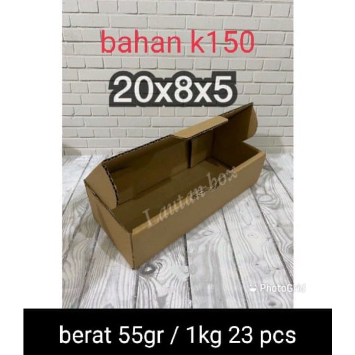 

dus 20x8x5 die cut box aksesoris baju hampers