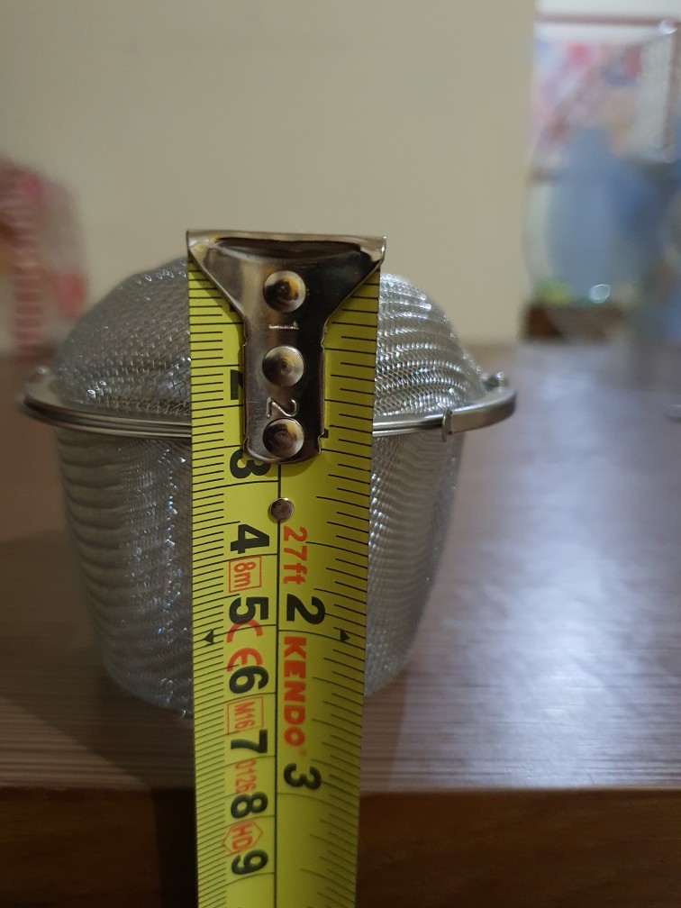 Large Saringan Teh Celup Stainless Steel Tea Infuser Rempah De021